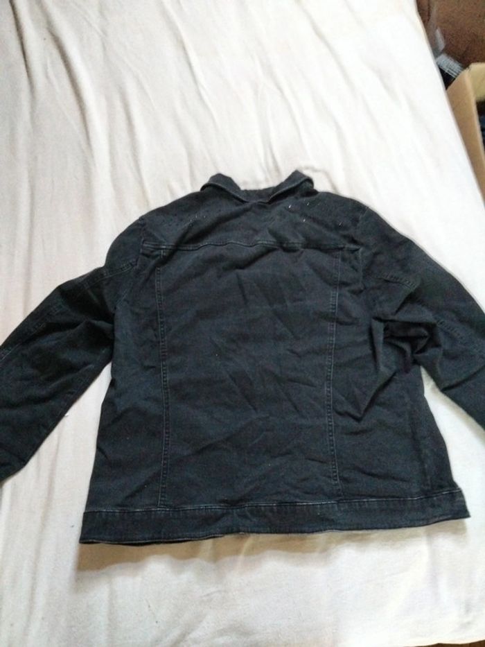 Veste en jean rétro Dreamstar noir Taille M-L - photo numéro 5