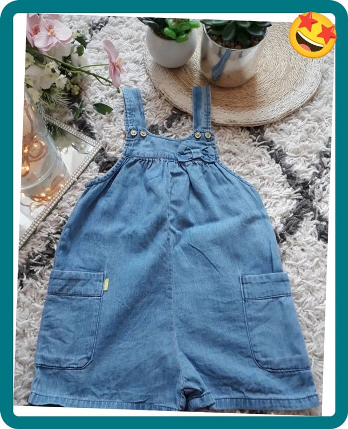 Combishort en jeans Taille 18 mois💞🌿 - photo numéro 5