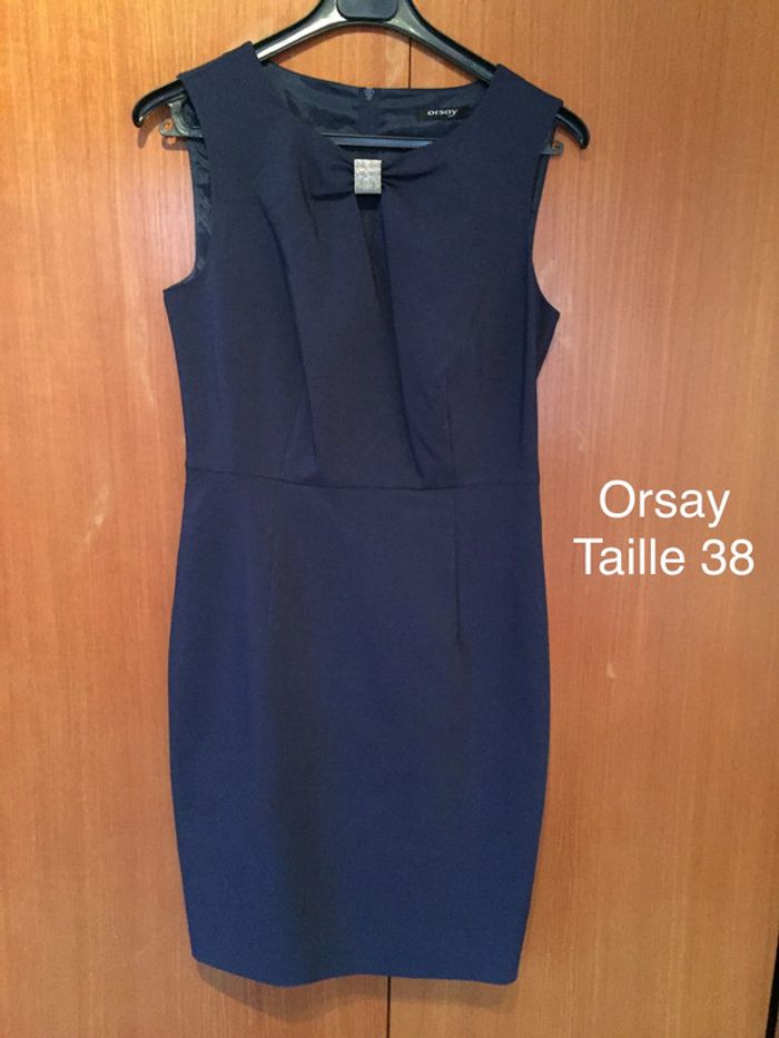Robe bleu marine Orsay Taille 38 neuve