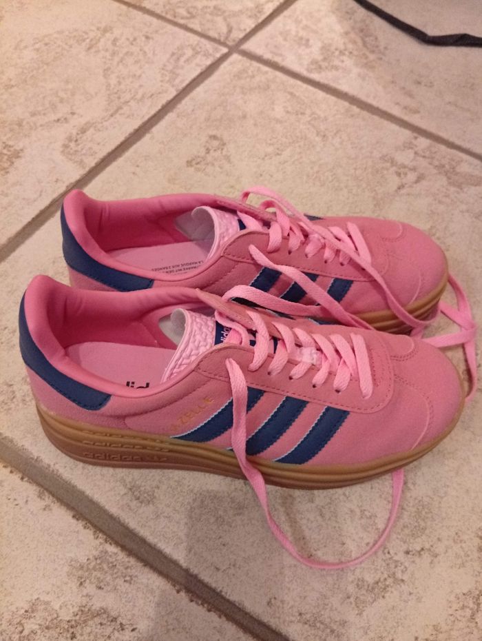 Adidas gazelle bold rose - photo numéro 3