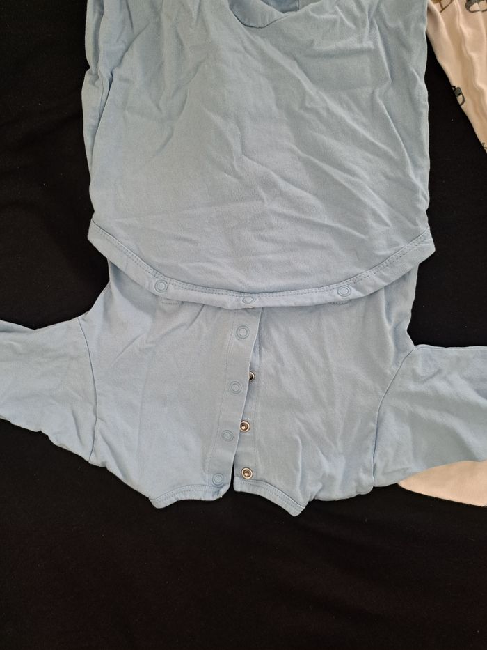 Lot 3 Pyjamas grenouillères légères - photo numéro 4