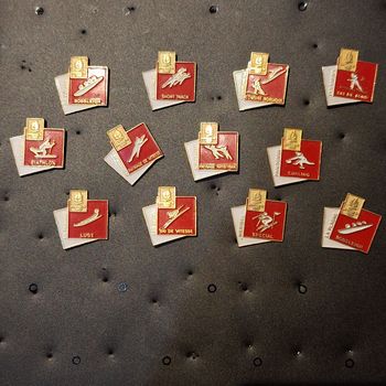 Jeux Olympiques 1990's COJO 91 lot de 11 pins