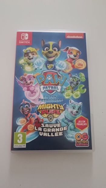 jeu switch paw patrouille