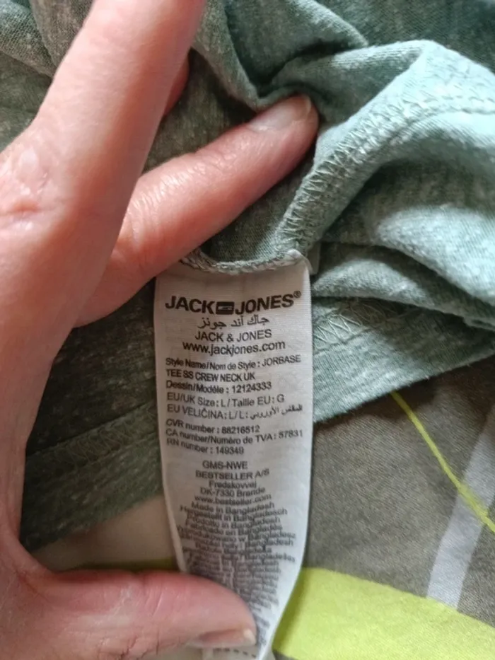 Tee shirt homme taille L - photo numéro 7