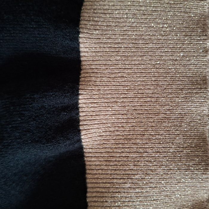 Robe noir et doré avec poches - Tissu épais et chaud - Taille S - Nuna Lie - photo numéro 8