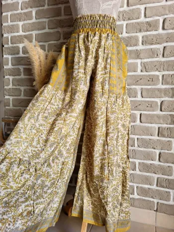 Magnifique pantalon ample et fluide bohème chic - Aller simplement