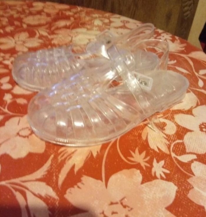 Chaussure méduse transparente pour garçon taille 27