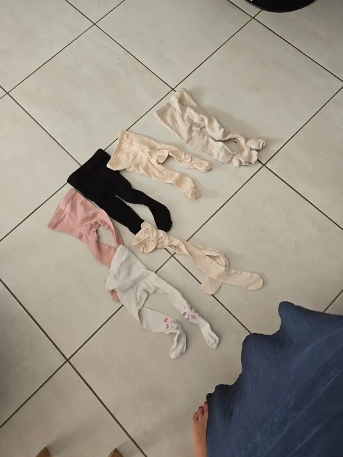 Lot de 6 collant taille 12-18mois