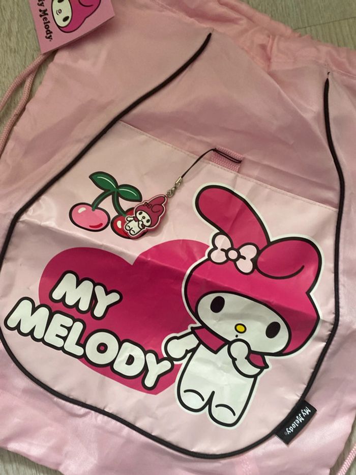 Grand sac à dos souple My Melody Neuf - photo numéro 2