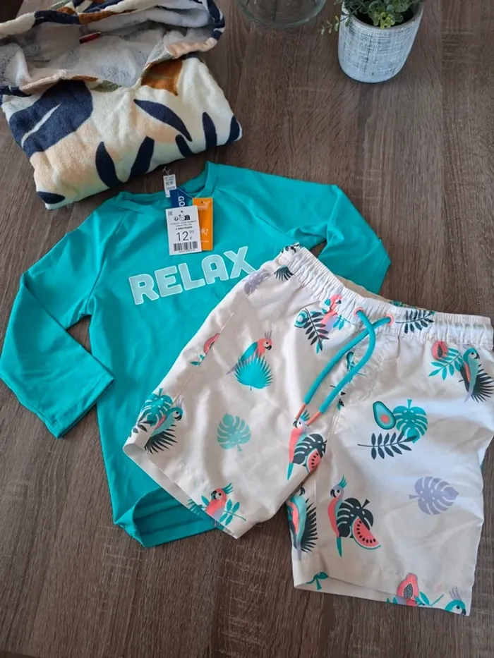 Lot de maillot de bain garçon 5 ans - photo numéro 8