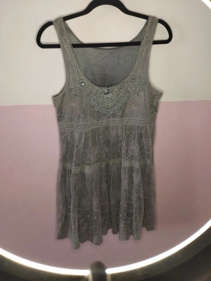 Robe femme grise taille 42 - photo numéro 2