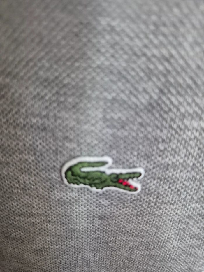 Polo lacoste manches longues - photo numéro 3