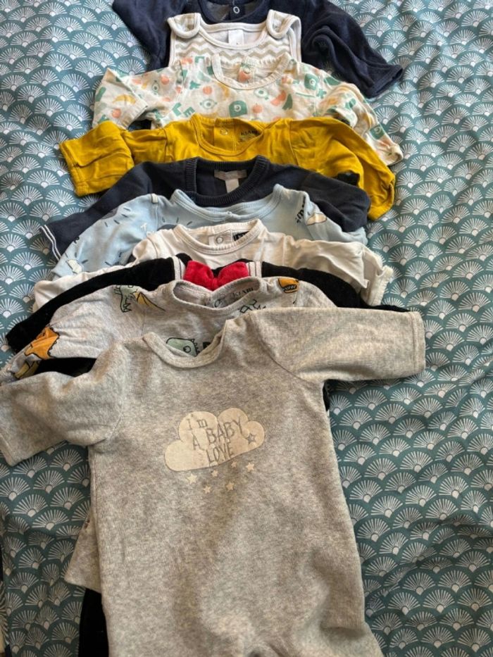 Lot pyjama bébé 3 mois