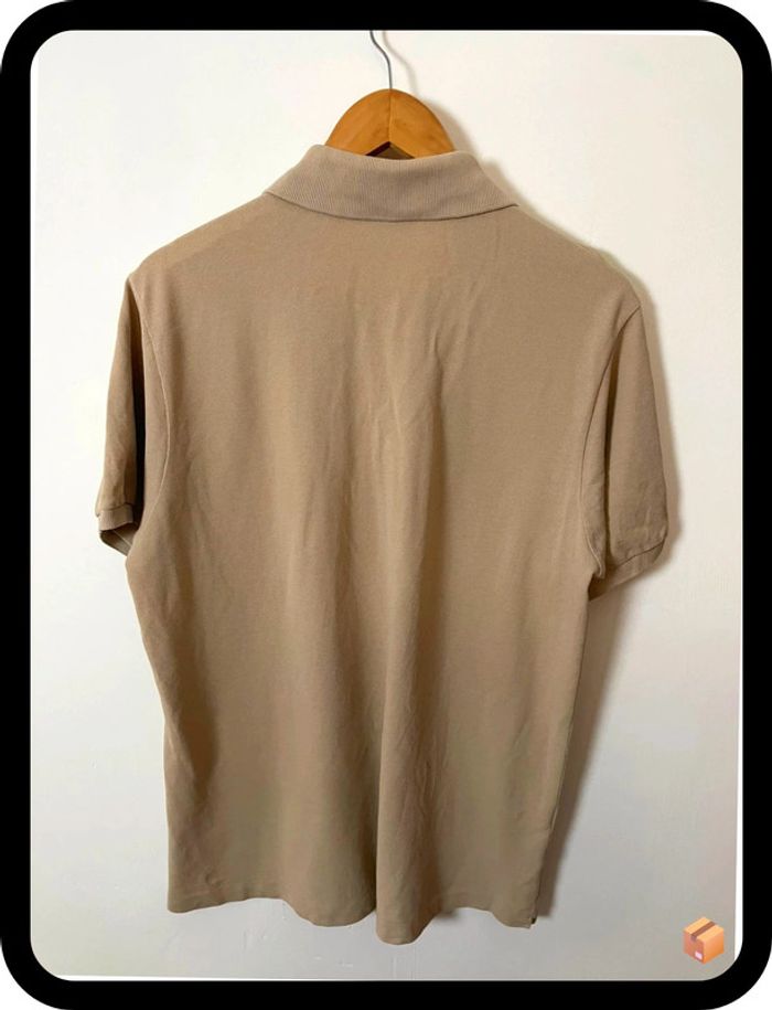Polo Lacoste Homme – Taille 6 – Beige – Authentique vintage - photo numéro 4