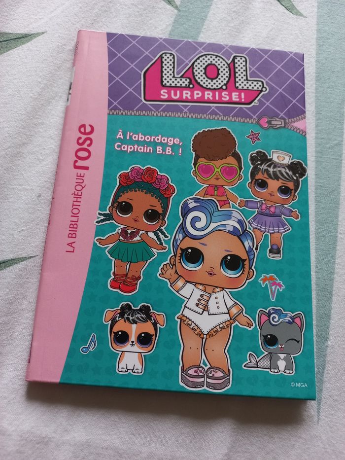 Livre bibliotheque rose L.O.L. surprise lol 6/8 ans tome 7