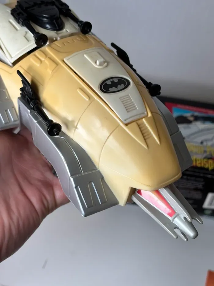 Véhicule voiture Batman figurine vintage complet Kenner la série animée , patrouilleur polaire - photo numéro 15