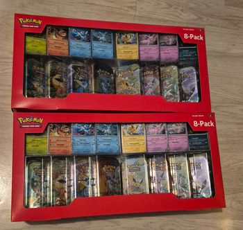 Lot de 4 coffrets Pokémon Costco prismatic anglais 