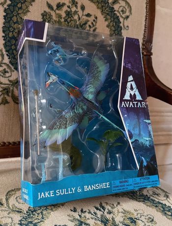 NEUF Coffret figurines Avatar Jake Sully et Banshee Ikran créature Pandora Navi
