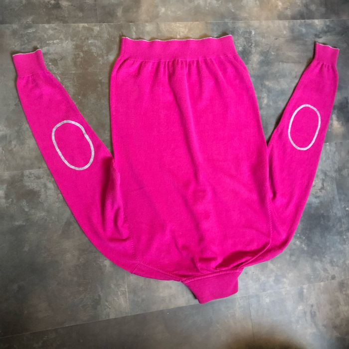 Pull fuchsia coton cachemire stretch M Celio - photo numéro 5
