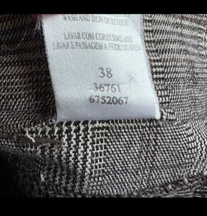 Pantalon Flare chic taille 38 comme neuf Via28 coupe évasée - photo numéro 8