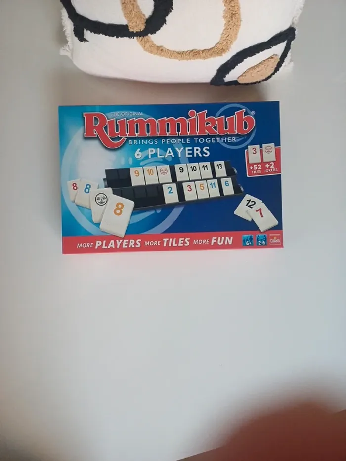 Rummikub original état neuf complet version multilingue (français) XXL 6 joueurs 6 ans + - photo numéro 10