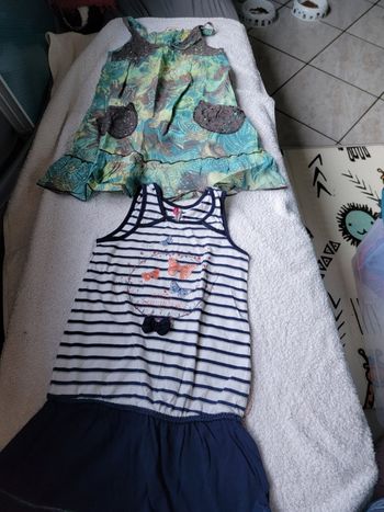 Lot de 3 robes fille 5 ans