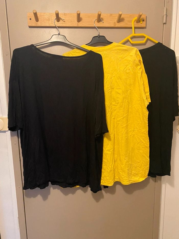Lot de 3 t-shirt été grande taille femme - photo numéro 11