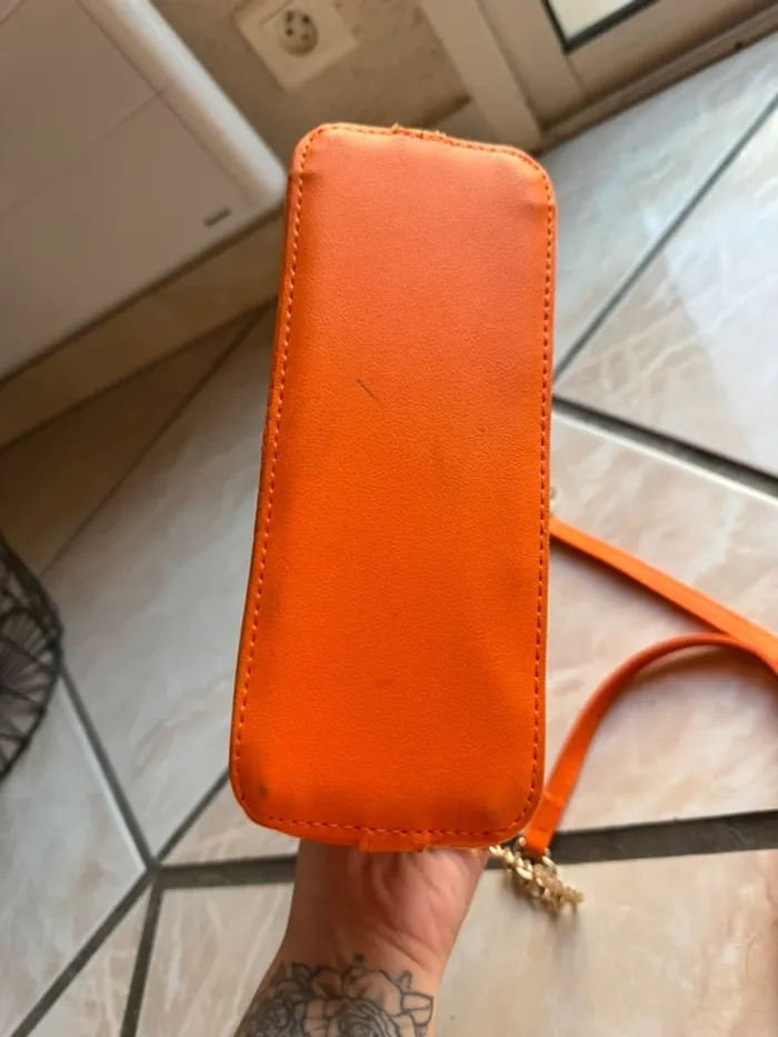 Sac à main orange - photo numéro 4