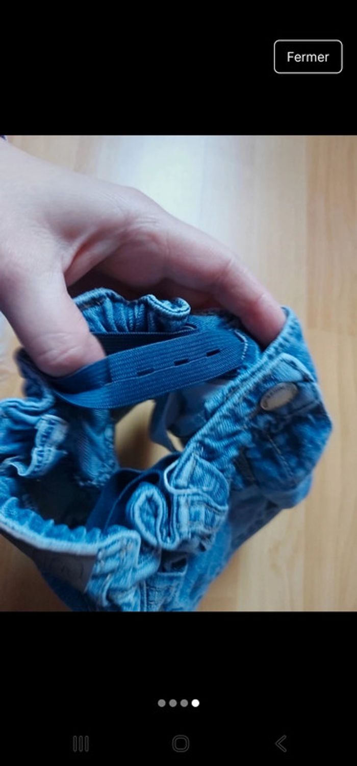 Jupe jeans 2 ans vertbaudet - photo numéro 3