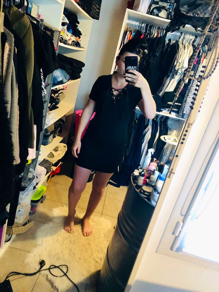 Robe avec laçage hm - photo numéro 2