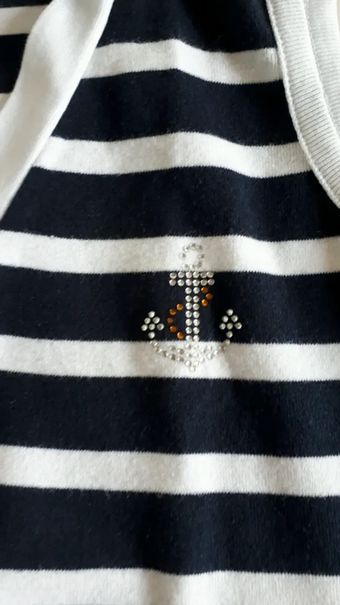 Débardeur marin taille s - photo numéro 2