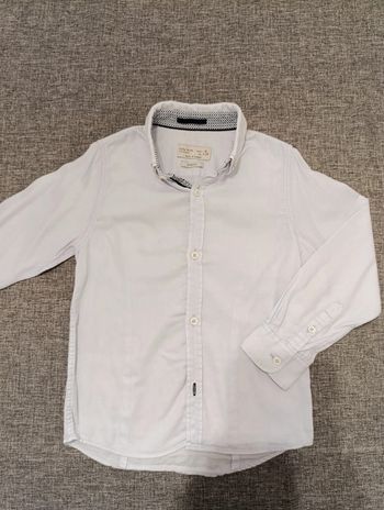 Chemise Zara slim fit 6 ans bleu