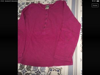 tee shirt manches longues tape à l œil 5 ans tbe