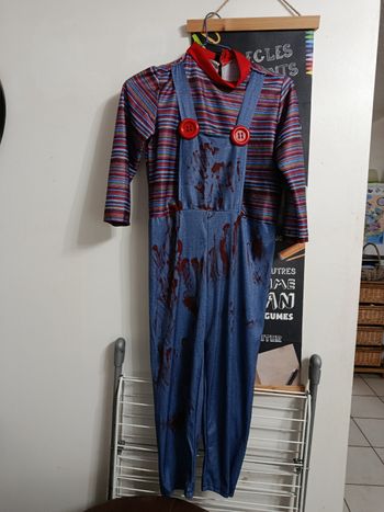 Déguisement Chucky mixte taille 7-9 ans