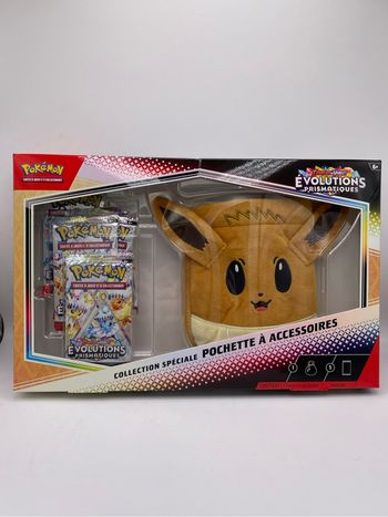 Pokemon coffret pochette evoli 8.5 évolutions prismatiques