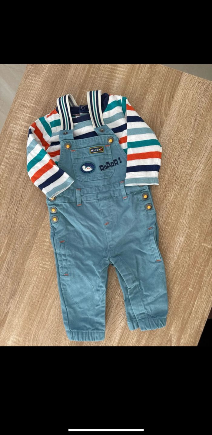 Salopette + tee shirt