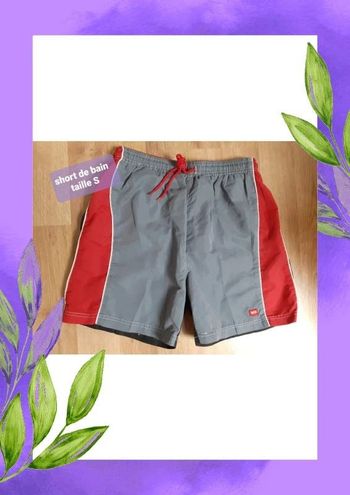 short de bain taille S