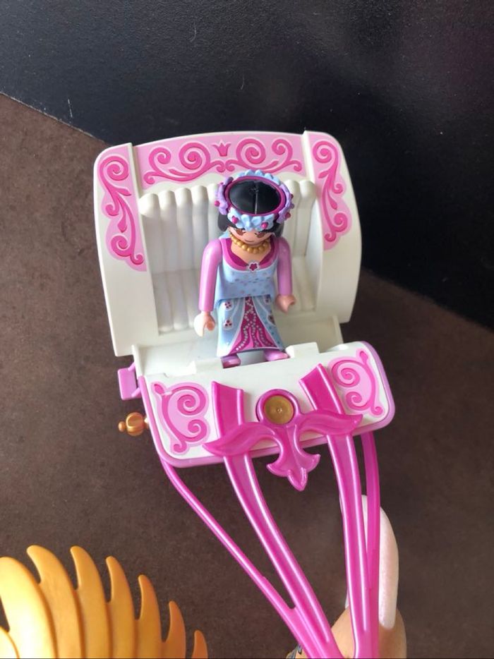 Playmobil princesse carrosse et son cheval - photo numéro 3