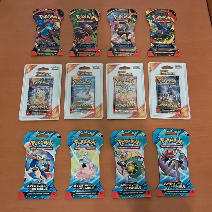 Lot pokemon artset scellé EV9 ME2 - photo numéro 2