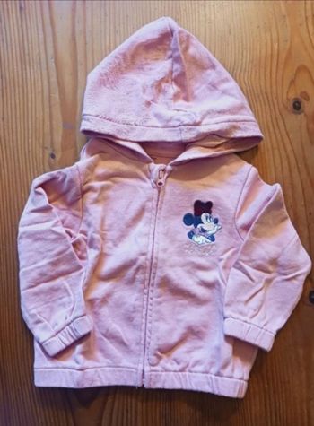 Sweat zippé fille - 18 mois (77/82cm) - Disney