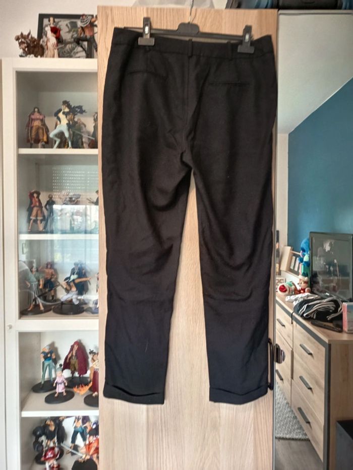 Pantalon habillé noir Gémo - Taille XXL 44 - photo numéro 3