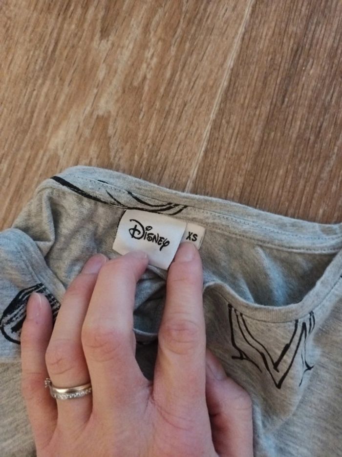 T shirt femme Mickey gris - photo numéro 3