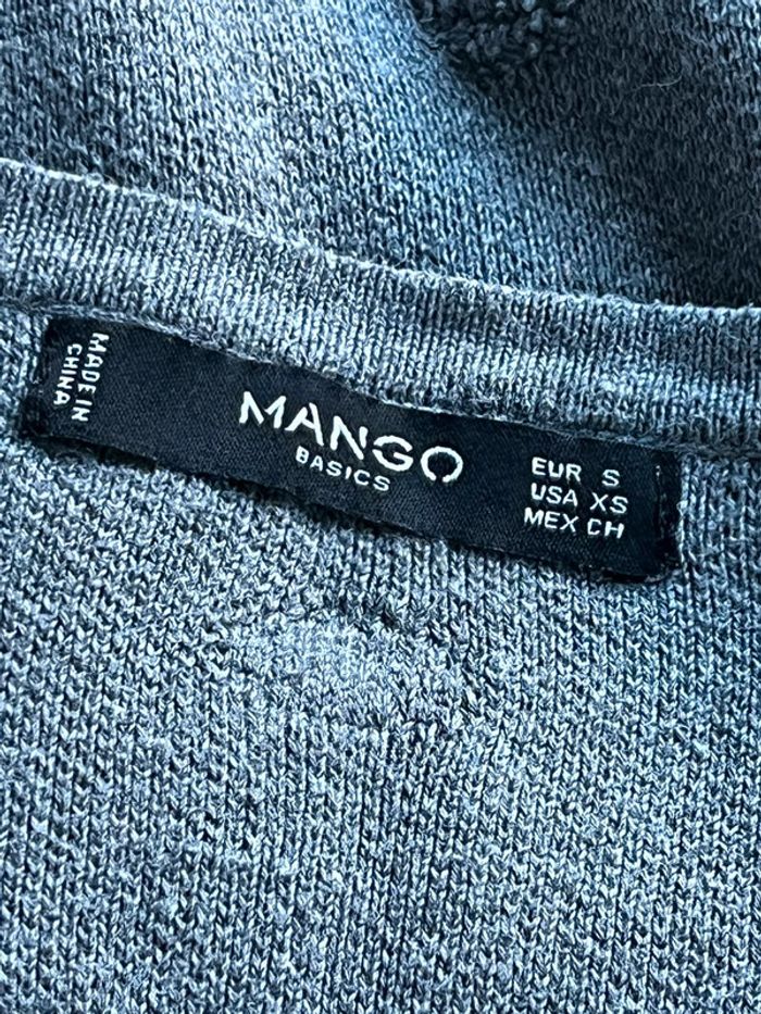 Sweat avec motifs gris mango S - photo numéro 5