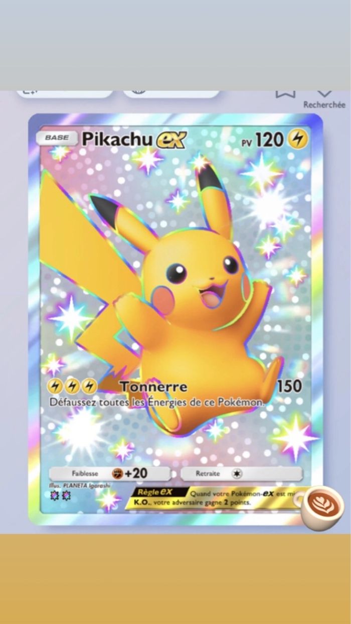 Pikachu shiny Pokémon tcg pocket