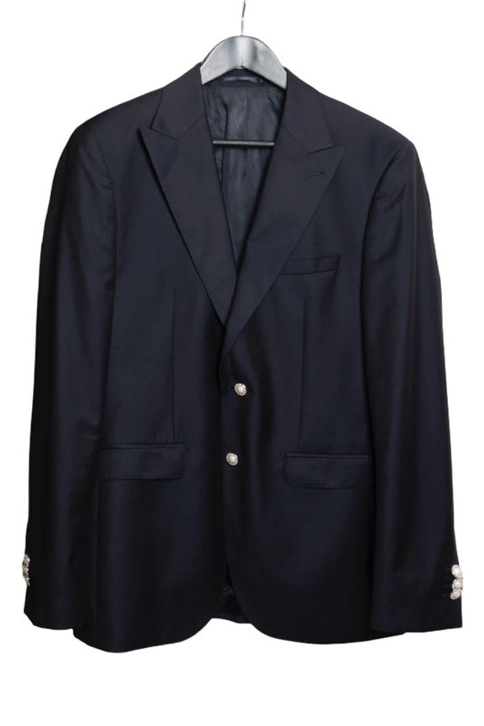 Veste blazer vintage upcyclée par Tilli Paris – Taille M - photo numéro 2