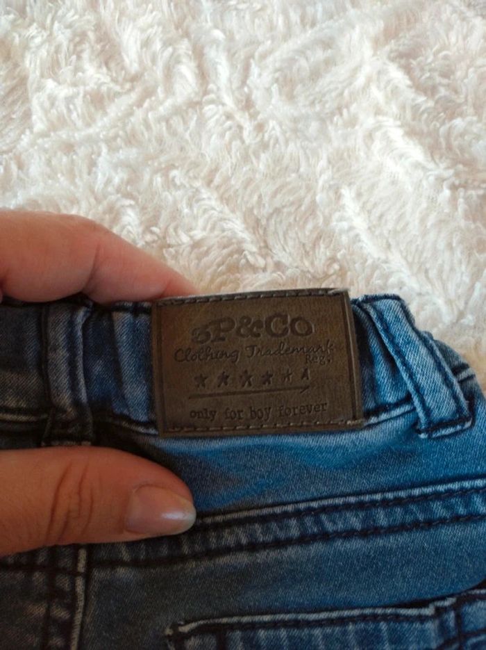 Ensembles (2 tee shirt manches longues et courtes +pantalon jeans) Garçon 3/6 mois - photo numéro 15