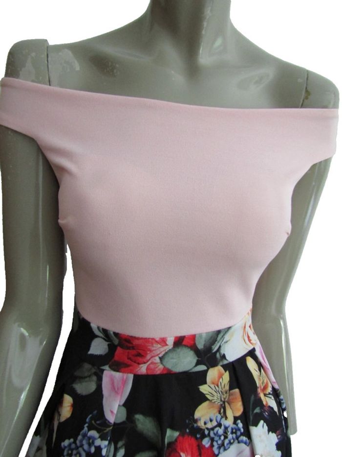 robe chic courte devant et mi longue au dos - photo numéro 2