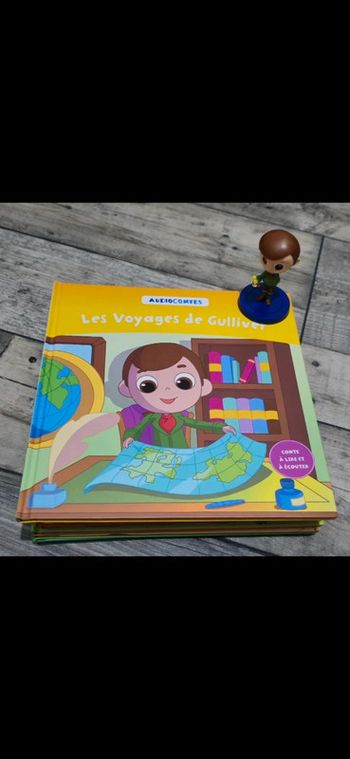 Hachette 52 Audioconte livre et figurine audio conte