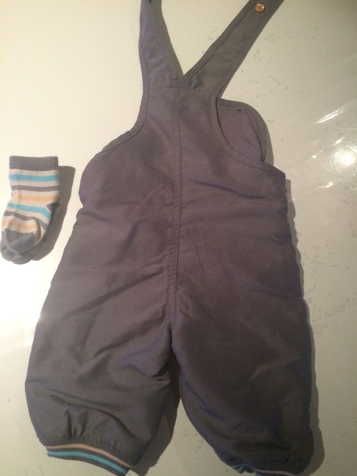 Combinaison pantalon haut chaussette 3mois - photo numéro 4