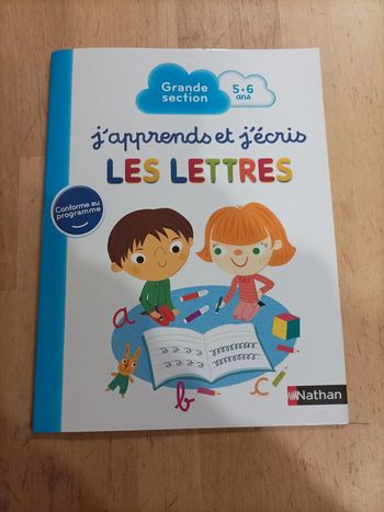 J'apprends et j'écris les lettres